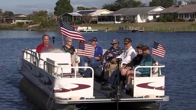Community honors veterans during Freedom Float