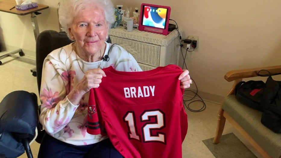 100-year-old Tom Brady superfan says his future could hold anything