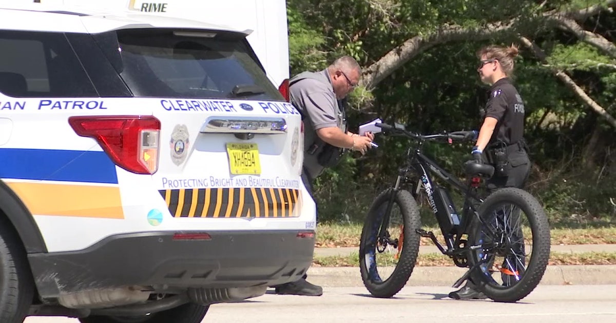 Bicyclist hospitalized in Clearwater crash, police say | FOX 13 Tampa Bay