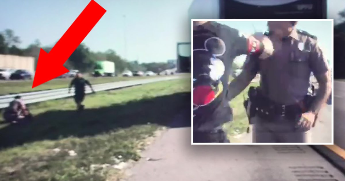 Video: Tampa drivers stop to help FHP trooper attacked by pedestrian on ...