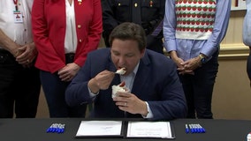 DeSantis signs shortcake bill at Florida Strawberry Festival