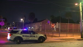 Teen boy in custody, 9-year-old girl stable shooting on Robles Park basketball court