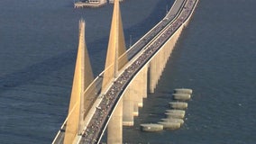 Northbound lanes of Skyway Bridge will close Sunday for annual 10K race