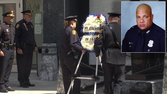 ‘It was the worst night of my life’: TPD remembers fallen Officer Jesse Madsen 1 year after death