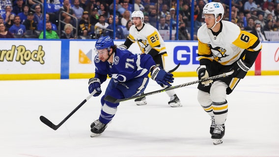 Malkin has goal, 2 assists as Penguins beat Tampa Bay Lightning 5-1