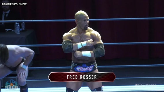 New Japan Pro Wrestling welcomes WWE's first openly gay superstar into the ring in St. Pete