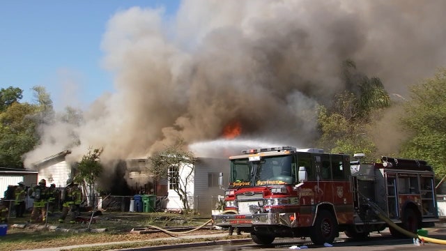 No injuries after Tampa home on Sligh Avenue heavily damaged by fire