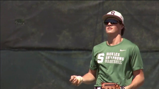Sickle High's Caden McDonald Florida's No.1 hitter