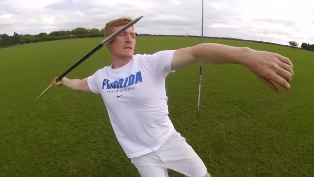 Gator athlete combines passion for strawberries with the javelin