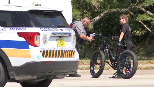 Bicyclist hospitalized in Clearwater crash, police say