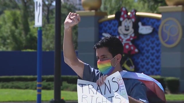 Disney employees hold walkout over controversial education legislation