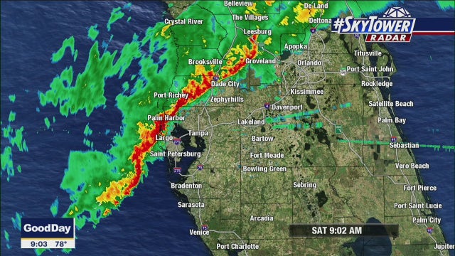 Stormy Saturday morning gives way to winter-like temperatures