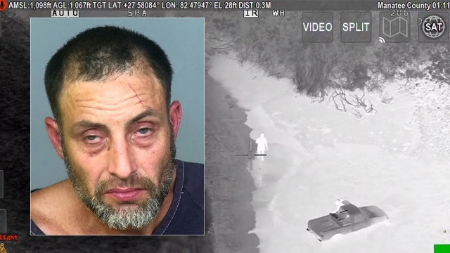 Officials: Florida man drives through Manatee County golf course, hides in pond to avoid traffic stop