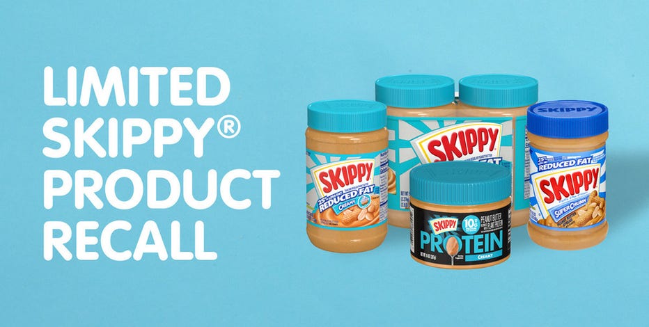 Skippy recall: Company says some peanut butters may contain ...