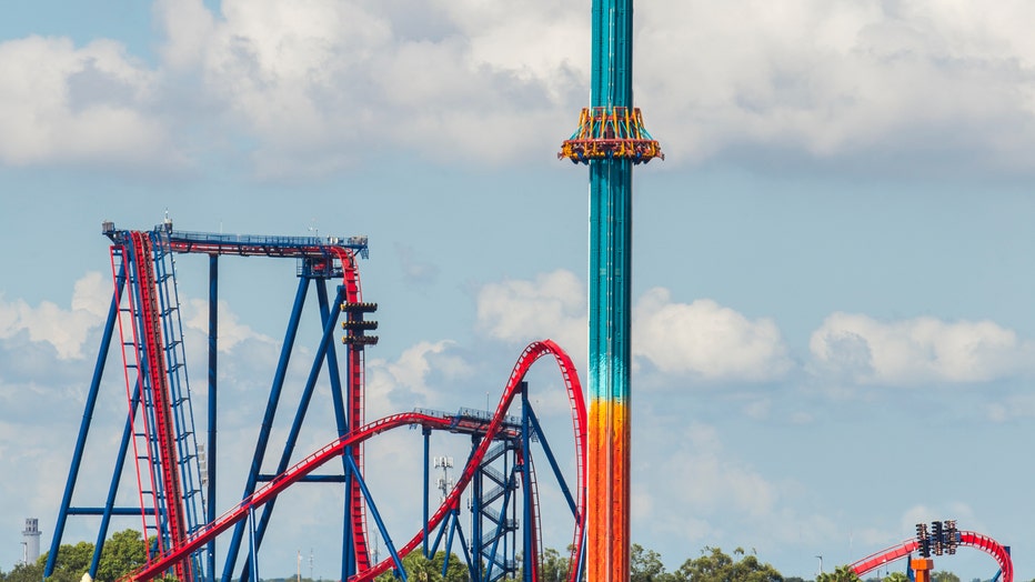 Status of drop tower rides at major theme parks after teen s death