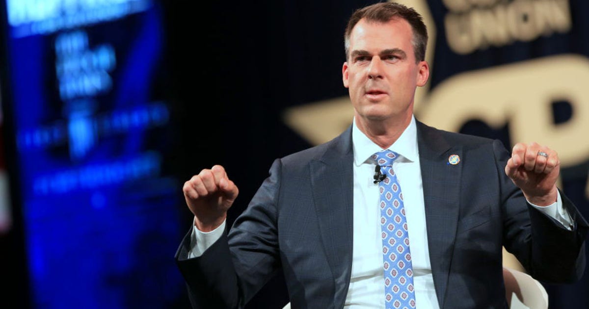 Oklahoma Gov. Stitt signs bill banning nonbinary option on birth ...