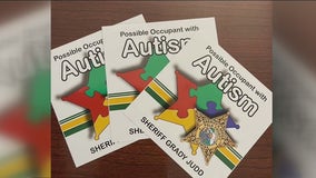 Polk County Sheriff’s Office creates autism decals for those with special needs