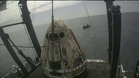 Axiom-1 crew splashes down off Florida's coast after delayed reentry