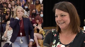 Two Bay Area teachers surprised with national educator award