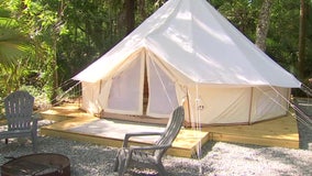 Glamping now offered at Hillsborough River State Park