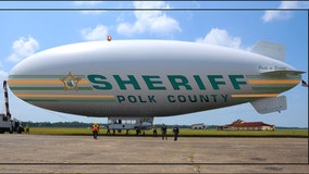 On April Fools' Day, Polk sheriff debuts blimp, 'Aeroin,' seized from drug dealers