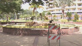 Deputies investigate after vandal destroys parts of popular fountain in Safety Harbor