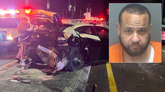 FHP: State trooper injured after drunk driver plows into patrol car at crash scene