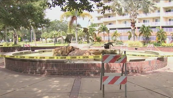 Deputies investigate after vandal destroys parts of popular fountain in Safety Harbor