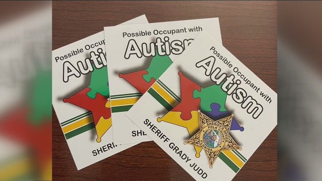 Polk County Sheriff’s Office creates autism decals for those with special needs