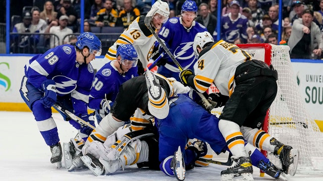 Coyle's OT goal lifts Bruins past Lightning 2-1