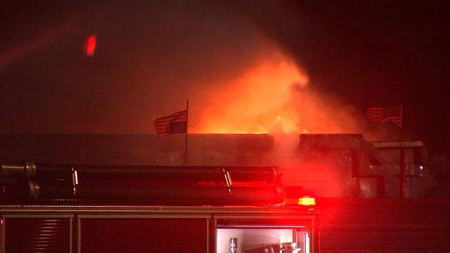 Tampa officials investigating trash fire at recycled metals business