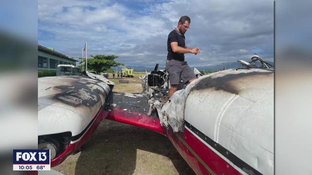 'We won't be deterred': Agape Flights crew returns after plane set on fire during protests in Haiti