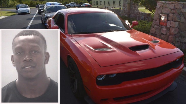 NFL player arrested in Pasco County for doing donuts in Hellcat with young son in car