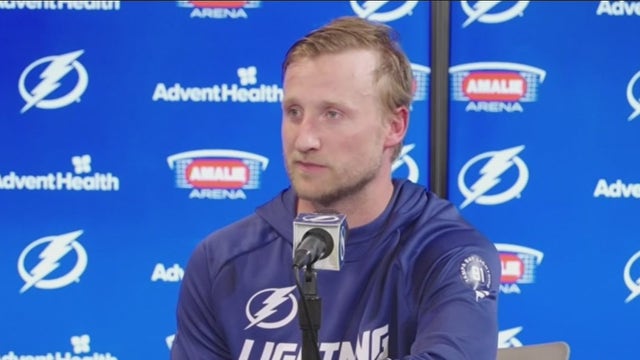 Lightning's Stamkos ties Marty St. Louis for most career points and isn't slowing down
