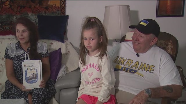 'She's confused to no end': St. Pete man rescues 7-year-old granddaughter from Ukraine