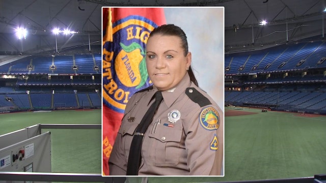 Rays' Opening Day: Hero FHP trooper who stopped DUI suspect during Skyway 10K to throw first pitch