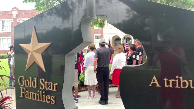 'Flags of Honor Escorts' makes stop in Tampa to honor Gold Star family members
