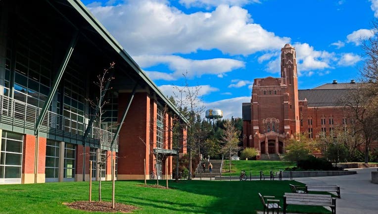 Central campus scene at the University of Idaho