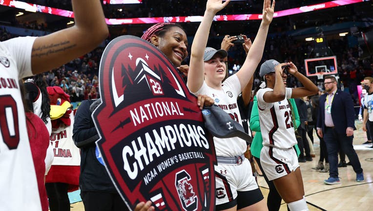 NCAA Women: South Carolina Wins 2nd Title After UConn Upset 64-49 | FOX ...