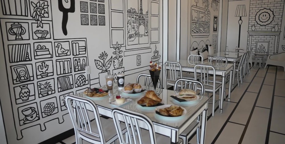 Step inside the art at 2D Café in St. Pete | FOX 13 Tampa Bay