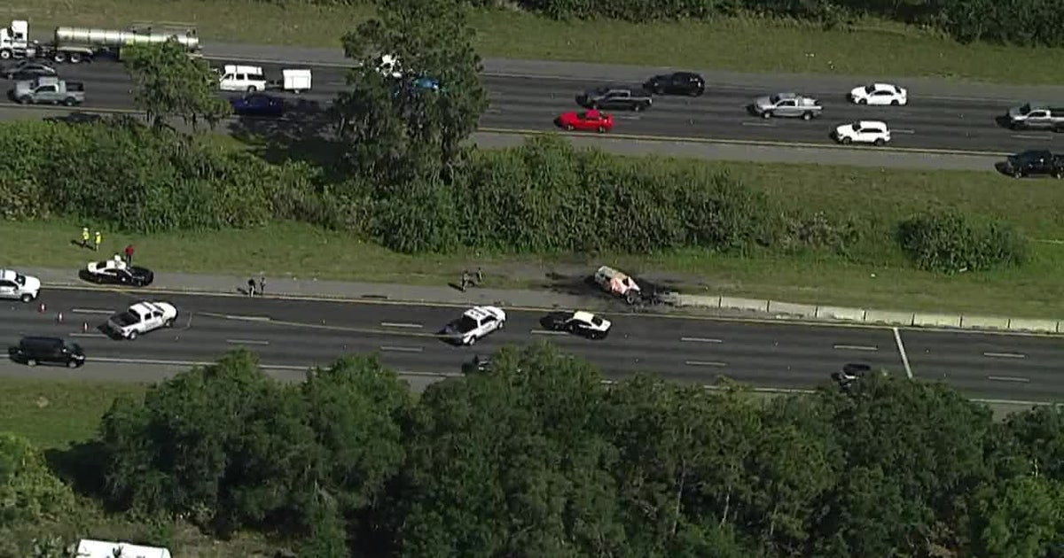 Man dead after fiery I-75 crash in Hillsborough County, troopers say ...
