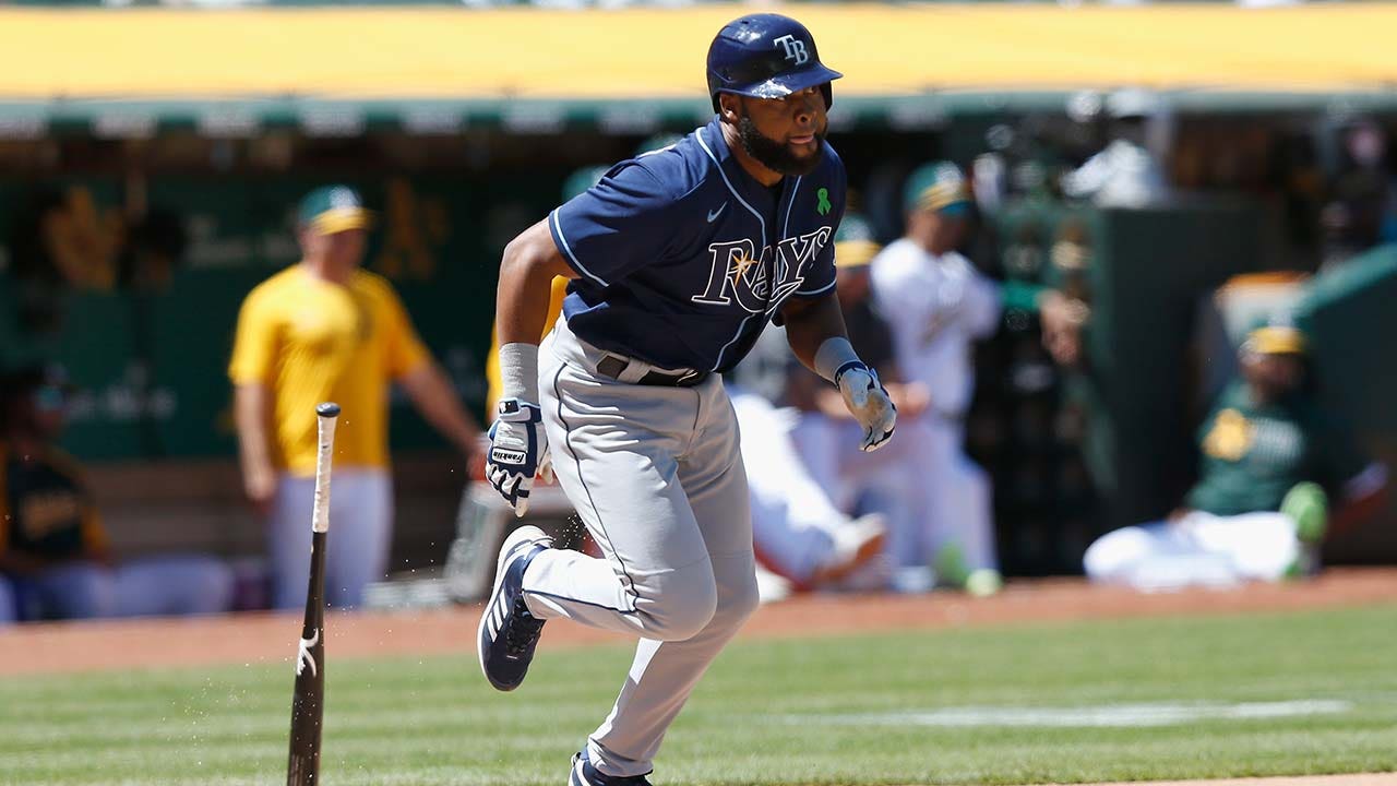 Manuel Margot's two-run single puts Rays past slumping A's 3-0