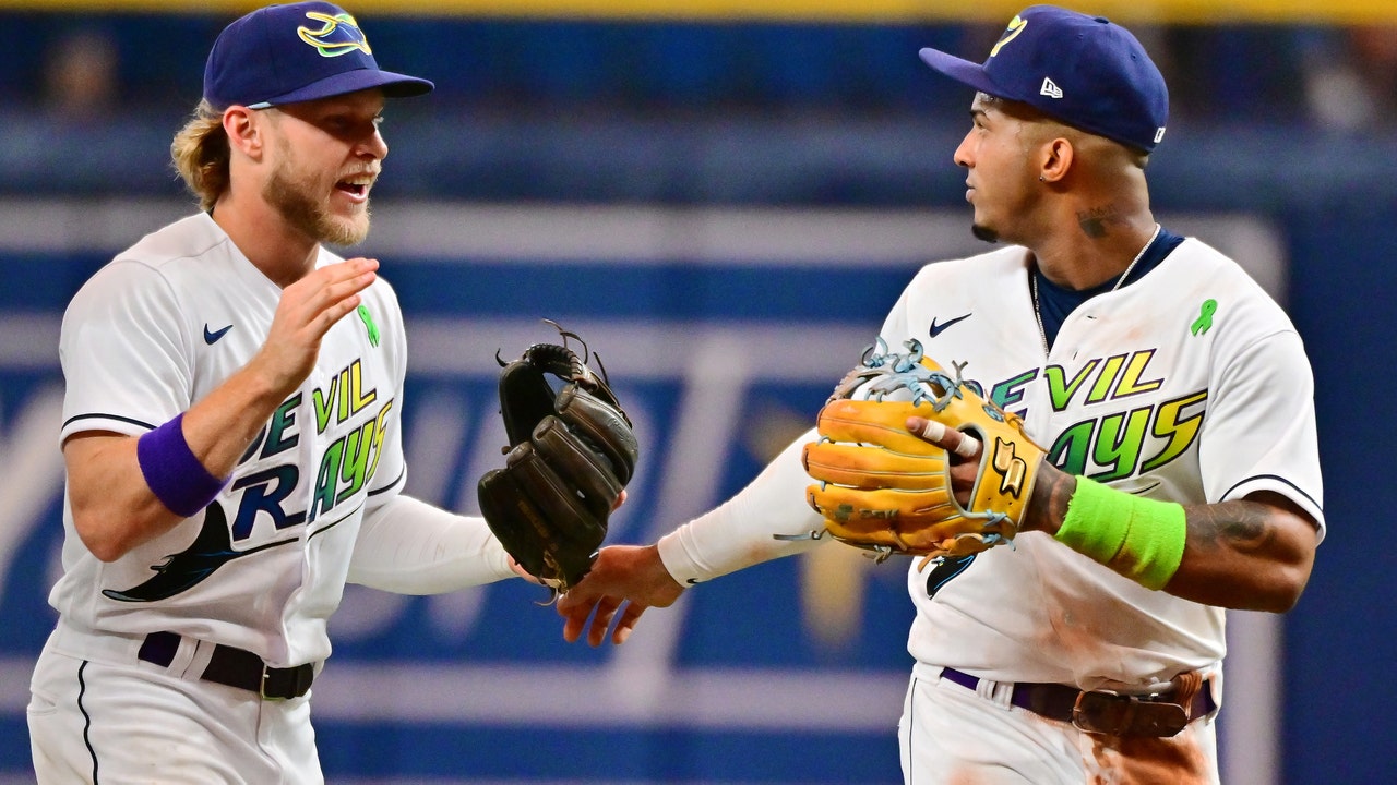 Ji-Man Choi of the Tampa Bay Rays and Taylor Walls celebrate after News  Photo - Getty Images