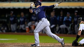 Zunino’s homer helps Tampa Bay Rays rally past A’s 10-7 in 10 innings