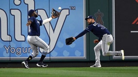 Angels rookie Reid Detmers throws no-hitter against Tampa Bay Rays