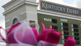 Kentucky Derby 2022: Long-shot Rich Strike crosses finish line