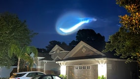 SpaceX launch from Cape Canaveral creates ‘space jellyfish’ in morning sky