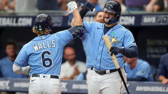Tampa Bay Rays get 2 hits, both homers, top Yanks 4-2 for 4-game split