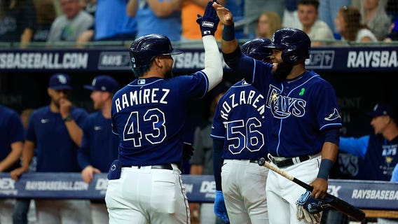 Ramirez homer caps 5-run 1st, Rays beat Marlins 5-4