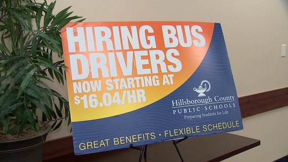 Hillsborough County School District holding school bus driver hiring fair